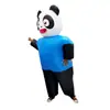 Disfraz Inflable de Mascota Panda para Adultos, Popular en Línea Divertido Disfraz de Cosplay, Para Fiestas, Desfiles en Centros Comerciales