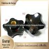 Porca/Manípulo/Manípulo de Plástico Pentagonal 62mm-M12 para Apertar com a Mão