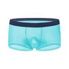Nuevos Calzoncillos tipo bóxer cortos de seda helada para hombre, 50 g, Clásico, Bala Separada, Corte Tridimensional, Secado Rápido, Transpirables
