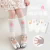Calcetines de Verano para Niñas 2025 Calcetines Holgados Finos Calcetines Blancos de Rodilla para Niños Calcetines de Pierna Anti-Mosquitos de Verano