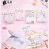 Libro de Notas Adhesivas de Papel Escribible Fresco y de Alto Valor - Serie Gato Estrella Dulce 100 Hojas Papel Adhesivo para Notas Papel para Mensajes
