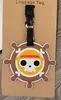 Anime japonés One Piece etiqueta de embarque para equipaje Luffy Sauron Joba adornos de identificación para bolsa de equipaje etiqueta pequeña