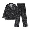 Pijamas de Mujer Primavera Otoño e Invierno Mujer Nuevo Manga Larga Caricatura Lindo Caricatura Dos Piezas Casual Ropa para el Hogar Venta al por Mayor