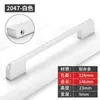 Manija Moderna Minimalista para Puerta de Armario Negra Herrajes para Puerta de Gabinete de Cocina Cajón Manija de Puerta de Gabinete Grande