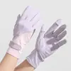 Luvas de Proteção Solar para Mulheres, Estilo Fino, Proteção UV ao Ar Livre, Respiráveis, Luvas Antiderrapantes Flip-Top para Casal para Dirigir e Pedalar, Seda de Gelo, Verão Masculino