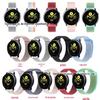Para Samsung Active2/Galaxy 42MM 46mm/S3/22MM 20mm duas pulseiras de nylon retornam ao estoque
