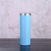 Acero Inoxidable de Comercio Exterior Taza Recta de Doble Capa Portátil para Exteriores Taza Térmica de Aislamiento Multicolores Vacío Taza de Regalo Personalizada