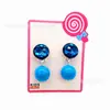 Juego de dibujos animados Joyería Princesa Biki Daisy Mirabe Mismo collar Clip de oreja Gema Cuentas de vidrio Niña Juguete