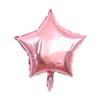 Balões Transfronteiriços 18 polegadas Estrela de Cinco Pontas Folha de Alumínio Decoração de Cena Doce Ouro Rosa Vermelho Preto Festival Inflável