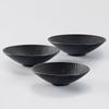 Tigela pequena criativa Tigela de arroz de melamina tipo porcelana de 5 polegadas Tigela de balde Tigela de sopa pequena preta Tigela de molho para panela quente