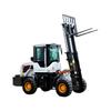 Carretilla Elevadora Todoterreno Tracción en las Cuatro Ruedas 3 Toneladas 5 Toneladas 6 Toneladas Carretilla Elevadora Integrada Diésel Motor de Combustión Interna Grúa de Cola 3.5 Toneladas Carretilla Elevadora para Carga y Descarga y Manipulación