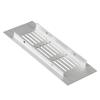 Armario rectangular de malla transpirable de aleación de aluminio con orificio transpirable y rejilla de disipación de calor para armario de zapatos y malla transpirable con orificio de ventilación.