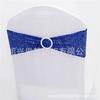 Funda Elástica Decorativa para Silla de Hotel con Hebilla Elástica, Funda Elástica para Silla de Banquete con Aro Elástico de Corbata Libre con Lazo en el Respaldo