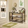 Estante para zapatos plegable, sin instalación, transfronterizo, multicapa, para uso doméstico, adecuado para entradas, zapatero simple, pequeño estante de almacenamiento