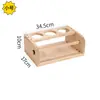 Caballete de madera para niños soporte de papel higiénico de escritorio rollo de papel para dibujar juego de caballete de dibujo para jardín de infantes papel de arte en blanco