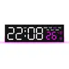 Reloj Nocturno de Nuevo Producto Transfronterizo Reloj Electrónico Multifunción Reloj Digital LED Reloj de Mesita de Noche 6681 Reloj Despertador