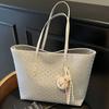 2025 Bolsa Retrô Elegante e de Alta Qualidade Grande Capacidade Feminina de Verão para o Trabalho Ombro Tote Bag
