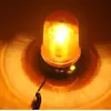 Luz espiral para vehículo de construcción 12v luz de advertencia de tráfico 24v luz de techo giratoria Shenzhen roja
