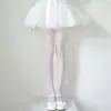 Estilo Nuevo Línea Vertical Trasera Lazo Malla Pequeña Medias Pantimedias Sexy Tentación Tridimensional Medias Pantimedias Transpirables para Mujer