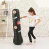 Columna de Boxeo Inflable de PVC para Niños Vaso Inflable Engrosado Saco de Arena para Fitness para Adultos Válvula Descompresión Columna de Golpeo
