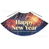 Capas de Performance Impressas com Padrão de Ano Novo Happ Ynew Year Feitas Sob Medida de Fábrica para Crianças e Bebês