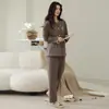 Pijama Otoño/Invierno 2026 Nuevo para Mujer Manga Larga Pantalón Largo Dibujos Animados Ropa de Abrigo Cárdigan Conjunto de Ropa para el Hogar para Niñas