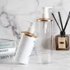 Frasco de plástico com bomba para shampoo de 250ml300ml400ml500ml com ombro reto, frasco vazio para gel de banho + cabeça de bomba fabricante