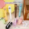 Nuevo Peine Plegable de Acrílico Lindo de Dibujos Animados Peine Portátil para el Cabello Estudiante Hogar Plástico Peine de Dientes Suaves Peine con Cojín de Aire