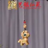 Colgante Llavero Caballo de Madera Arcoíris, Colgante para Teléfono Pony del Zodiaco Yiming Xianyuan, Colgante Decoración de Bolso