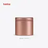 Latas de té Tianhui tamaño pequeño Una burbuja Portátil Lata de hojalata metálica Lata para té negro Mini Lata sellada Caja de embalaje