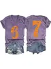 Camiseta Estampada Tendência Manga Curta Plus Size 100kg para Mulheres, Estilo Verão, Caimento Solto, Marca de Moda High Street, Camiseta Básica Gola V