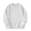 Estilo Novo de Outono Moletom de Gola Redonda Mistura de Algodão 320g Manga Longa Básico Solto Cor Sólida Unissex Pulôver Camisa Base