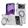 Adecuado para Funda para Teléfono Móvil Anticaída para Iphone17 Soporte Magnético J-20 Cubierta Protectora para Teléfono Móvil Anticaída con Airbag Apple 16