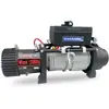 Grúa de Control Remoto Polipasto Eléctrico Vehículo Montado Cabrestante Portátil 12V Cabrestante Vehículo Todoterreno Auto-Rescate Cabrestante Eléctrico de 24 Voltios