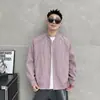 Nueva Chaqueta Casual Estilo Primavera y Otoño 2026 Cuello de Béisbol Pareja Cuello Alto Holgada Tendencia Top para Hombre
