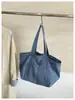 Bolsa de ombro/axila jeans grande capacidade versátil ins 2023 nova versão coreana bolsa tote casual bolsa feminina da moda
