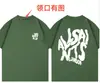 Camisetas de Nicho Europeias e Americanas, Masculinas de Corte Solto Clássicas com Estampa de Letras Manga Curta, Estilo Feminino