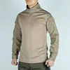 2026 Camuflaje de Amazon para Hombre Camiseta de Manga Larga Versátil Ajustada Ropa de Entrenamiento Tendencia de Moda para Exteriores Venta al por Mayor en Stock