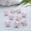 Mariposa Calada con Incrustaciones de Pedrería, Cuentas Espaciadoras de Ocho Agujeros y Múltiples Agujeros de Colores, Accesorios para Pulseras, Collares y Joyería DIY