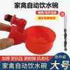 Bebedero Automático para Pollos, Plato de Agua para Pollos, Patos, Gansos, Codornices, Aves de Corral y Pollitos