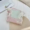 59243 Neceser Acolchado Floral Pequeño Fresco Bolso de Mano para Mujer Suave Gran Capacidad Bolsa Organizadora