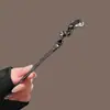 Grampo de Cabelo Estilo Antigo ins Simples Liga Coreana Geométrico Minimalista Coreano Grampo Topo Grampo Acessório de Cabelo Versátil