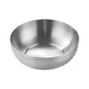 Acero inoxidable 304 cuenco coreano cuenco para kimchi cuenco para fideos fríos ensaladera al por mayor cuenco arena dorada cuenco para salsa