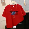 Ropa Infantil Camiseta de Manga Corta para Niños Estilo Verano 2026 Top Estampado Estilo Coreano para Niños Holgada Transpirable Versátil Camiseta