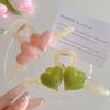 Super Fairy Jelly Color Love Grab Clip Grande Doce Pequeno Disco de Cabeça Fresca Shark Clip Elegante Hairpin Headwear
