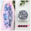 Glitter Gel para Maquiagem dos Olhos Sem Cola Sequins para Performance de Palco DIY Sequins para Cabelo e Corpo Cola para Unhas