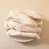 Trozos de pollo liofilizado para gatos, golosinas de yema de huevo liofilizadas, carne de pechuga de pollo, snacks crudos nutritivos para engordar mascotas al por mayor
