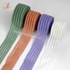 Venta al por mayor del fabricante Banda elástica de 5 filas, borde ondulado de 3,5 cm, banda elástica transparente para accesorios de decoración de vestidos