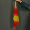 Lenço de Seda Pequeno para Dança Clássica Lenço de Bolso Lenço Quadrado Pequeno de Dança Chiffon Degradê Adereços de Performance de Dança Yangko de Jiaozhou