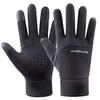 Luvas quentes para esportes de outono e inverno, para andar de carro elétrico, à prova de frio, com forro de lã, tela sensível ao toque, à prova de vento e à prova d'água